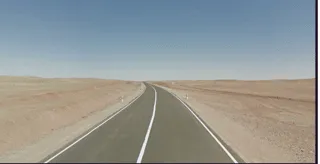 ¿En qué país se ve este desierto llano?