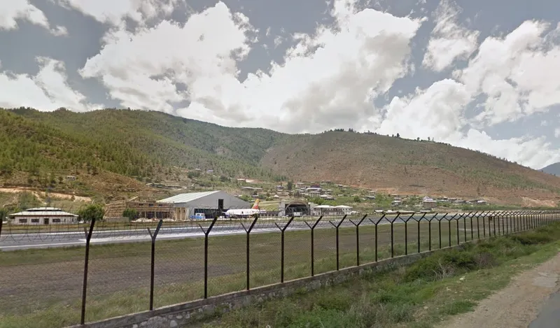 ¿En qué país se ve este aeropuerto?