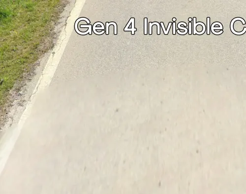 ¿En qué país el coche de Street View de Generación 4 puede ser invisible en partes de la cobertura?